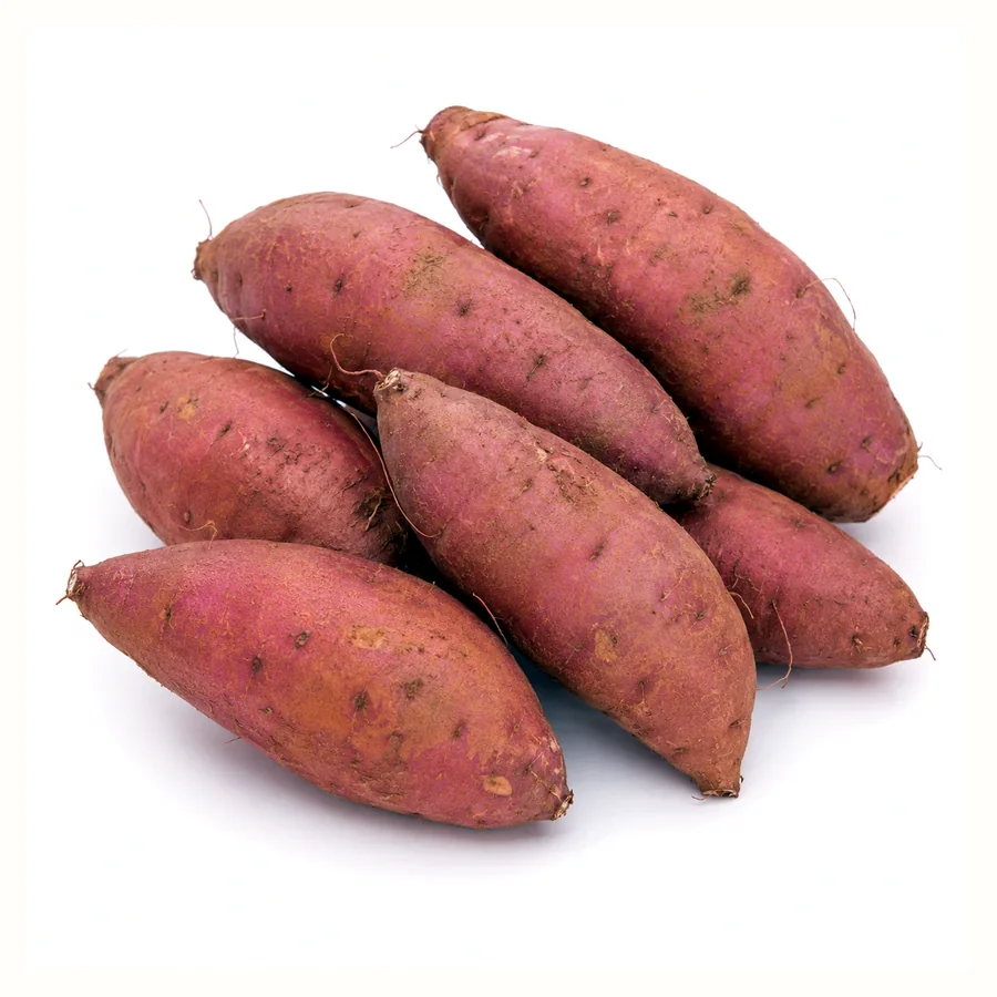 Egyptian Beauregard and Bellevue sweet potatoes